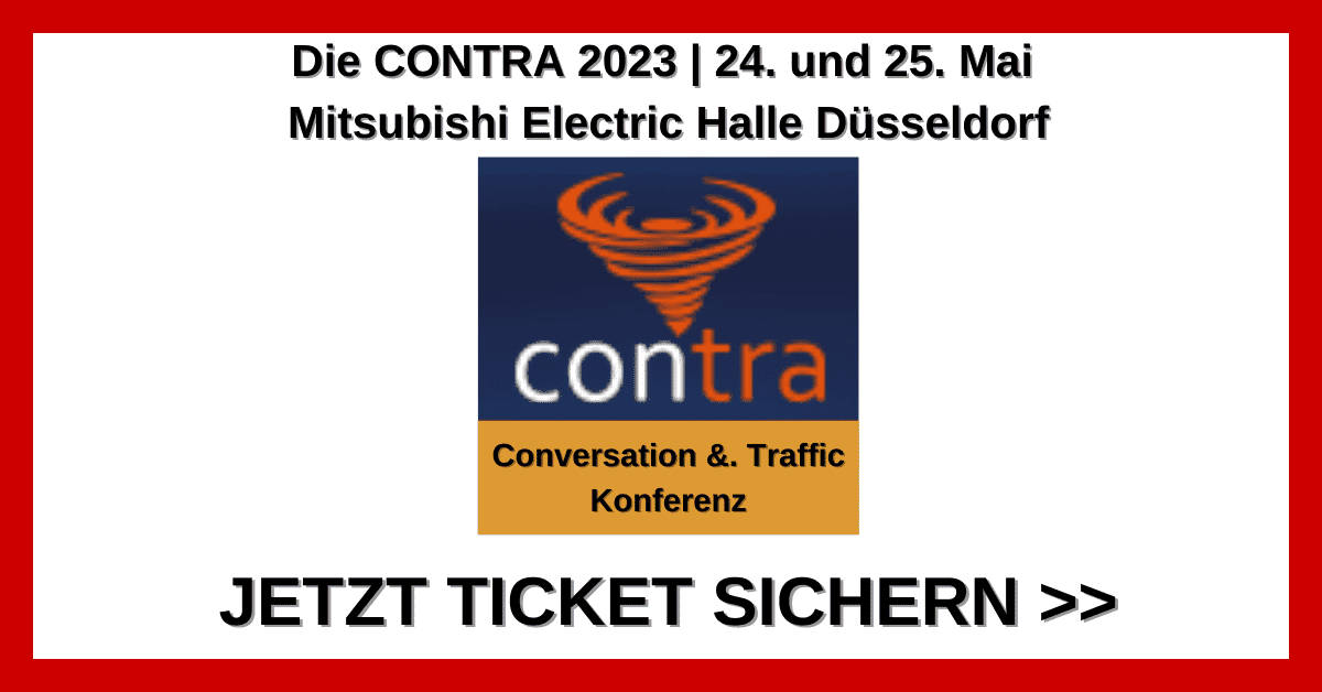 Die Contra 2023 am 24. und 25. Mai in der Mitsubishi Electric Halle in Düsseldorf