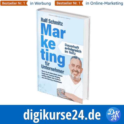 Buch Marketing für Unternehmer - Ein Amazon Bestseller von Ralf Schmitz dem Affiliate König