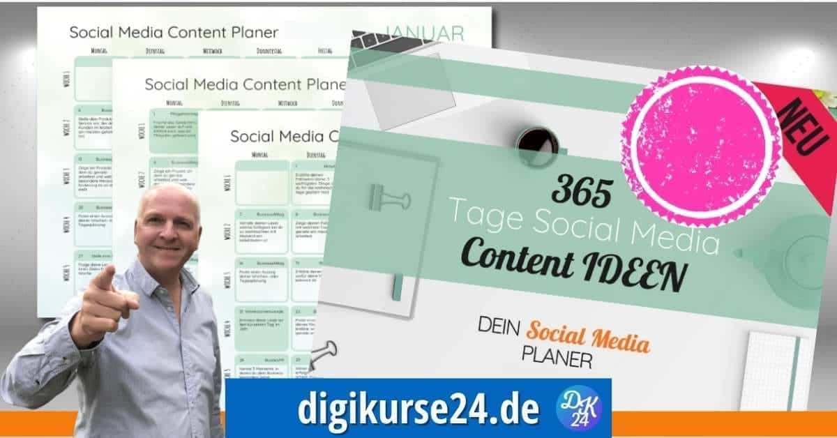 Social Media Marketing mit dem Social Media Jahres Planer von Torsten Jäger