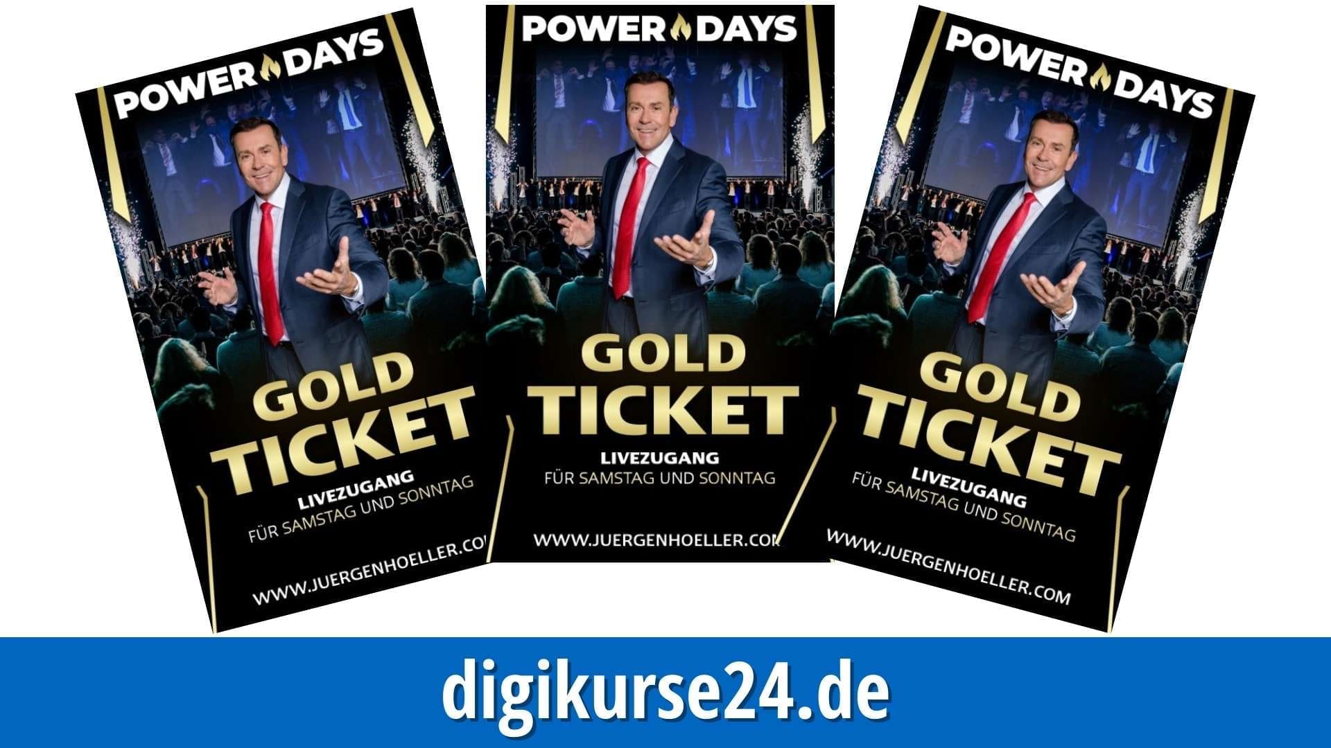 Power Days - Erlebe Jürgen Höller Live - Jetzt Ticket sichern