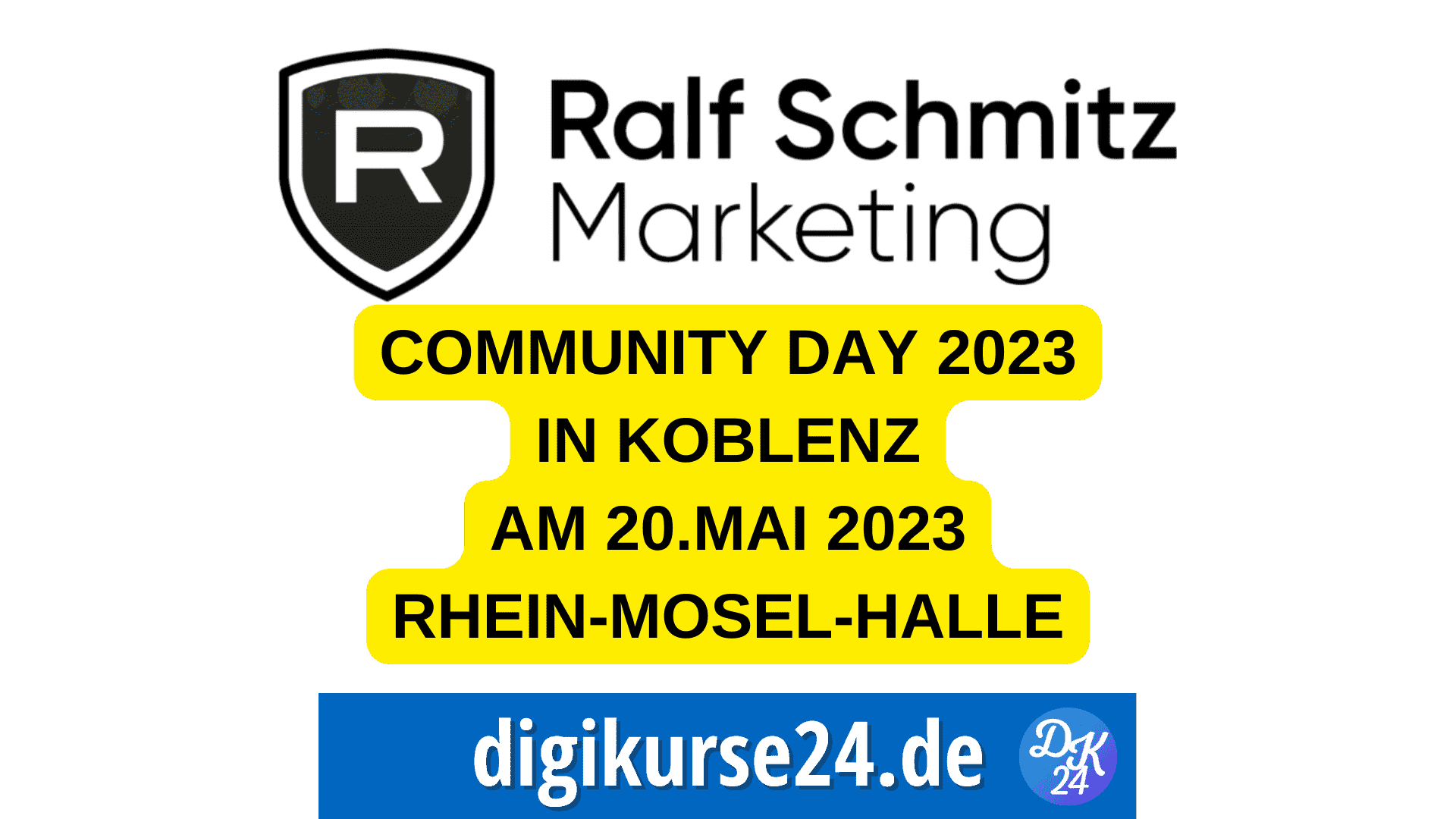 Ralf Schmitz Community Day 2023 in Koblenz
