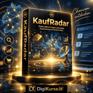 KaufRadar Erfahrungen – digitales Tool zur Recherche von Kaufabsichten und relevanten Fundstellen im DACH-Raum mit KI-Unterstützung, Kaufabsicht-Analyse und Affiliate-Marketing-Fokus.