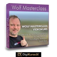Produktcover zum Wolf Masterclass Super Affiliate Kurs: Videokurs von Wolfgang Mayr mit strukturierten Affiliate-Marketing-Grundlagen, Strategien und Insidertipps für Einsteiger