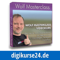 Produktcover zum Wolf Masterclass Super Affiliate Kurs: Videokurs von Wolfgang Mayr mit strukturierten Affiliate-Marketing-Grundlagen, Strategien und Insidertipps für Einsteiger